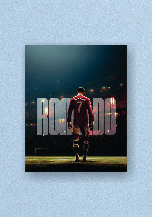 Ronaldo No. 7 Stadium Walk Poster