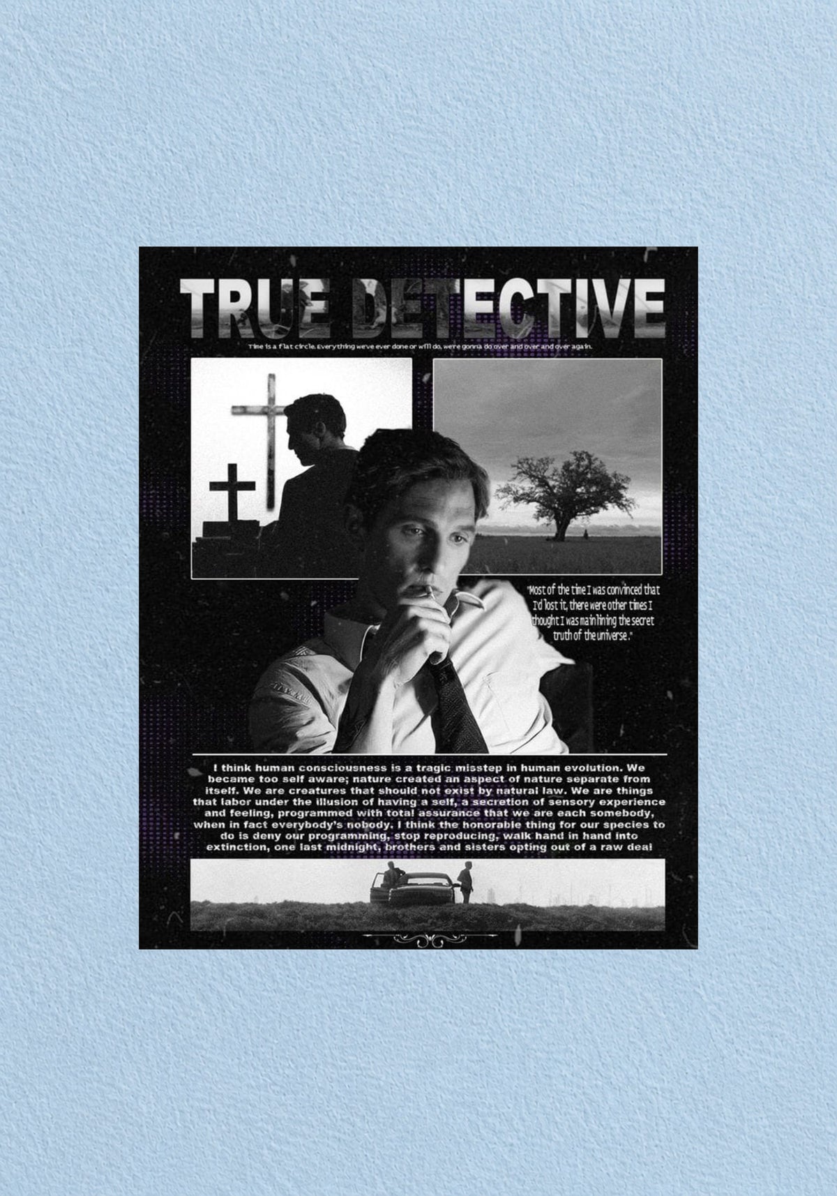 True Detective Poster | TV Show Wall Art
