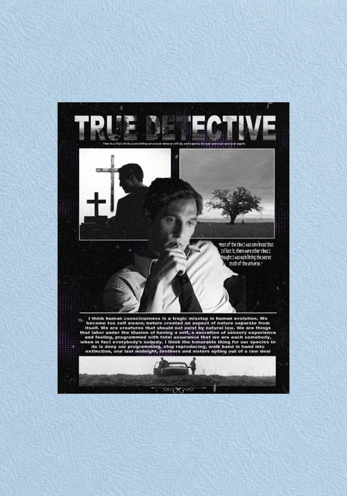 True Detective Poster | TV Show Wall Art