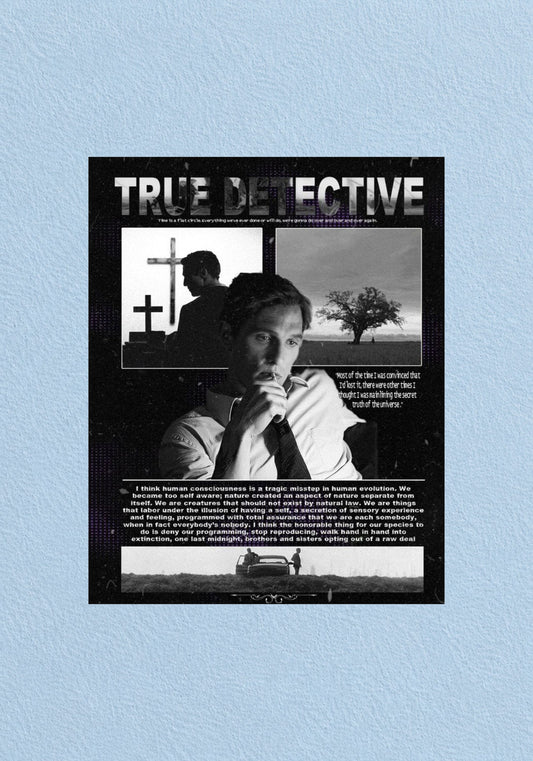 True Detective Poster | TV Show Wall Art