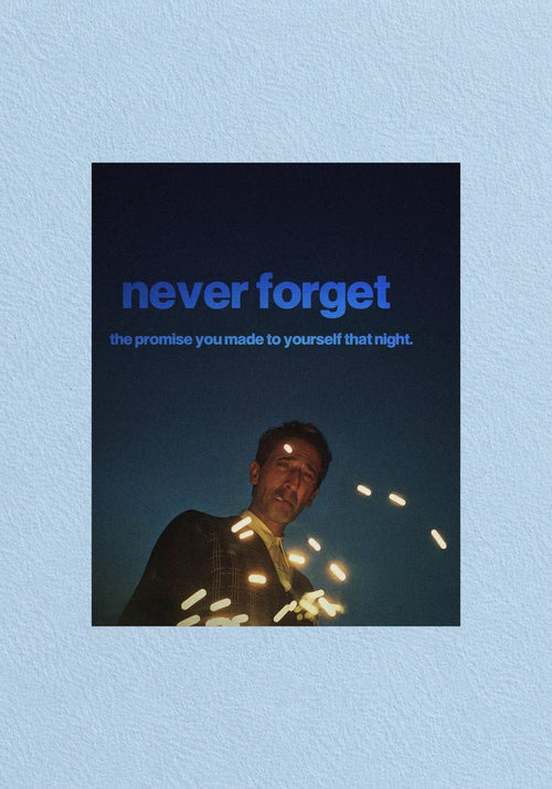 Never Forget Poster | Motivational Wall Art