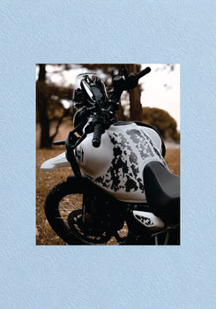 Royal Enfield Himalayan Camo Close-Up Poster