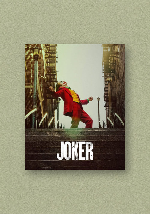 Joker Movie| DC |Stairway Villain Poster – POSTERDRIP