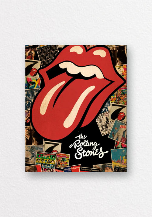 Rolling Stones Lips Logo Poster | Classic Rock Music Wall Art