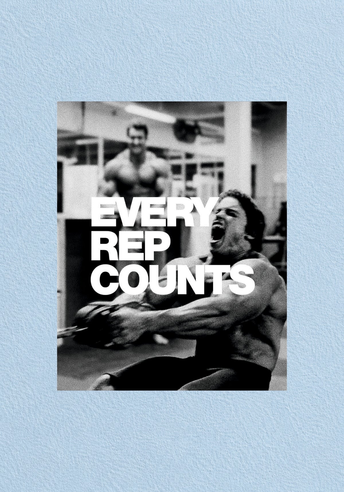 Every Rep Counts Poster | Aesthetic Wall Poster