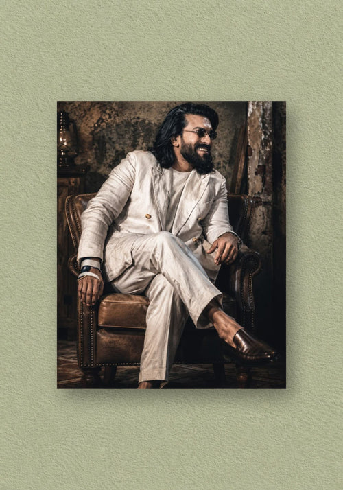 Ram Charan | White Outfit Candid Poster – POSTERDRIP
