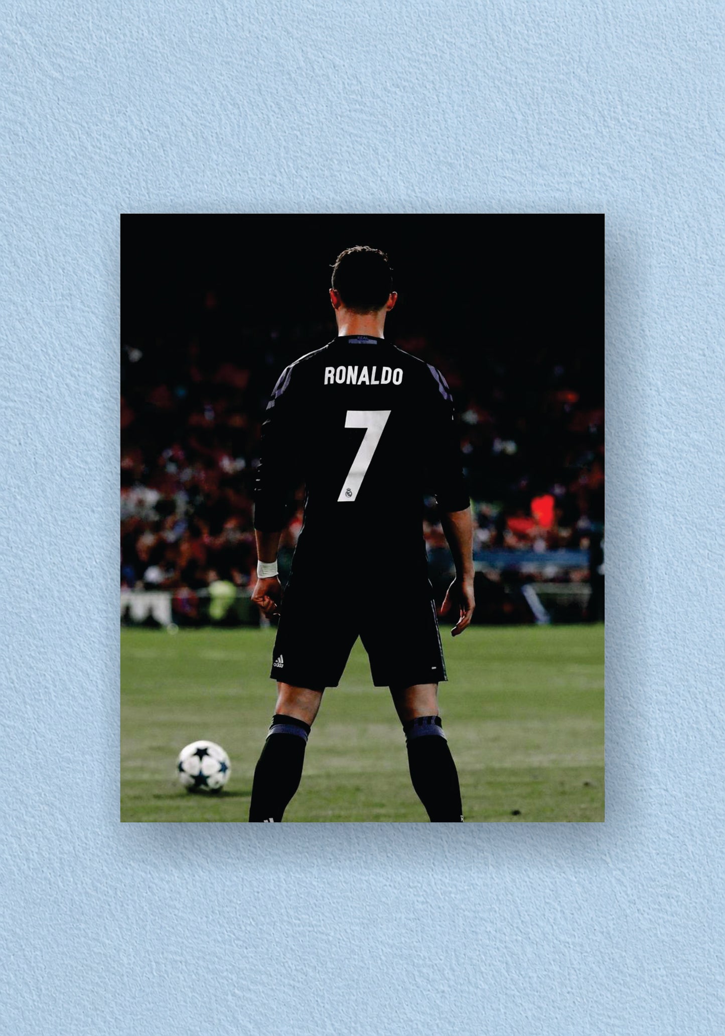Ronaldo No. 7 Real Madrid Freekick Poster