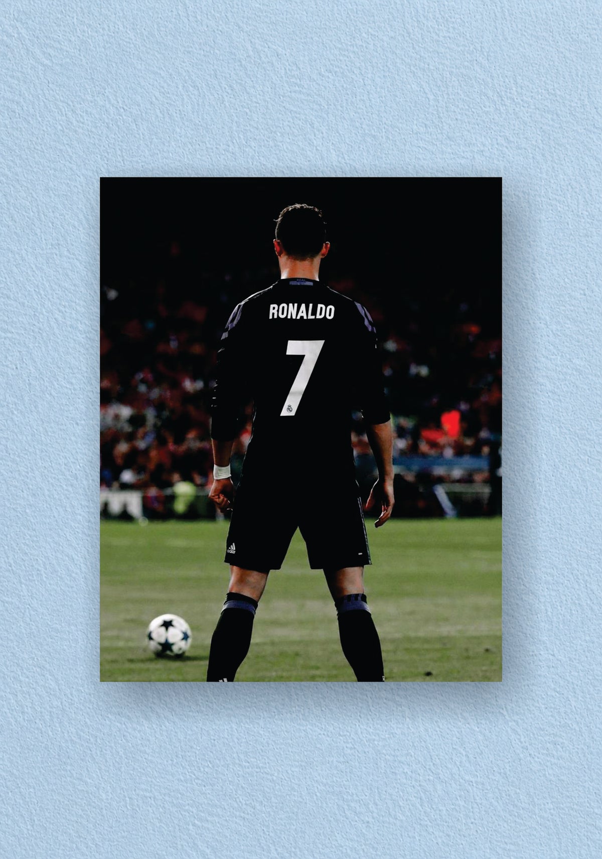 Ronaldo No. 7 Real Madrid Freekick Poster