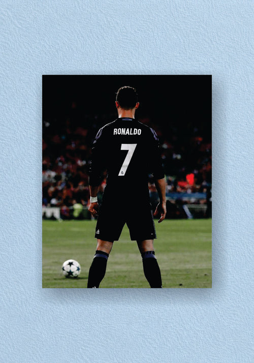 Ronaldo No. 7 Real Madrid Freekick Poster