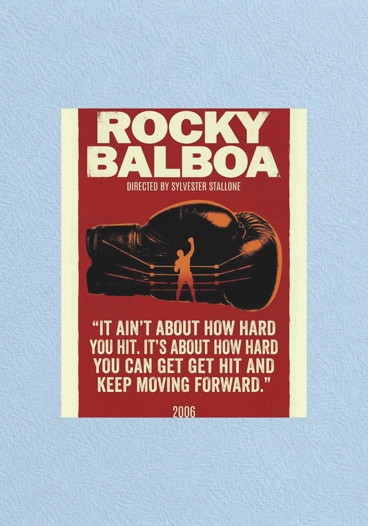 Rocky Balboa Poster | Classic Movie Wall Art