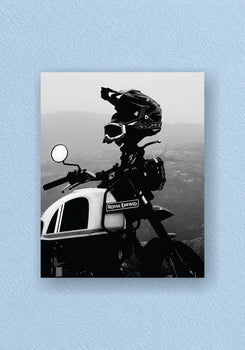 Royal Enfield Himalayan BW Adventure Poster