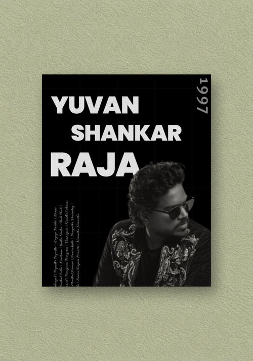 Yuvan Shankar Raja 1997 Poster – POSTERDRIP