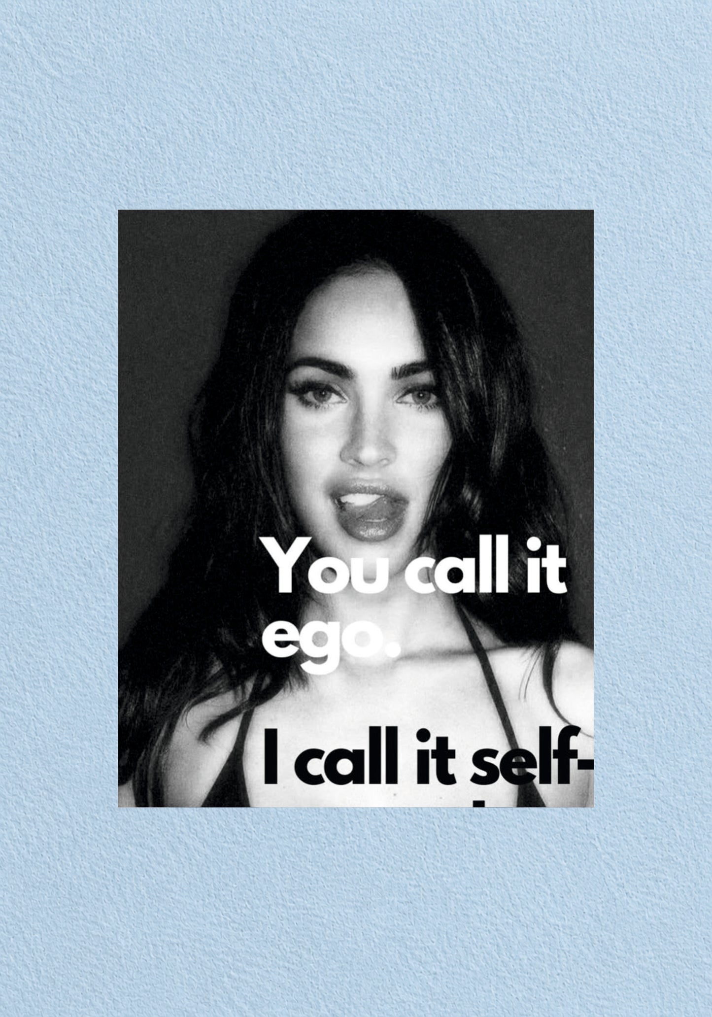 You Call It Ego Poster