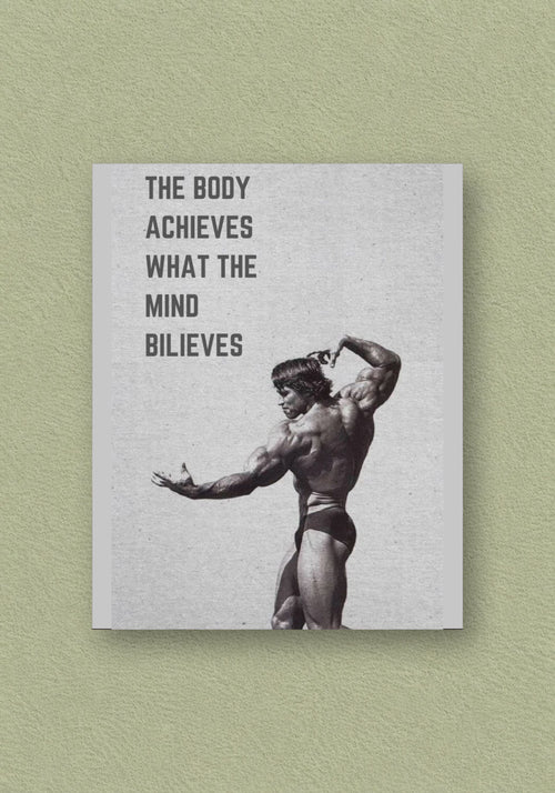 Mind Believes Bodybuilder Poster – POSTERDRIP