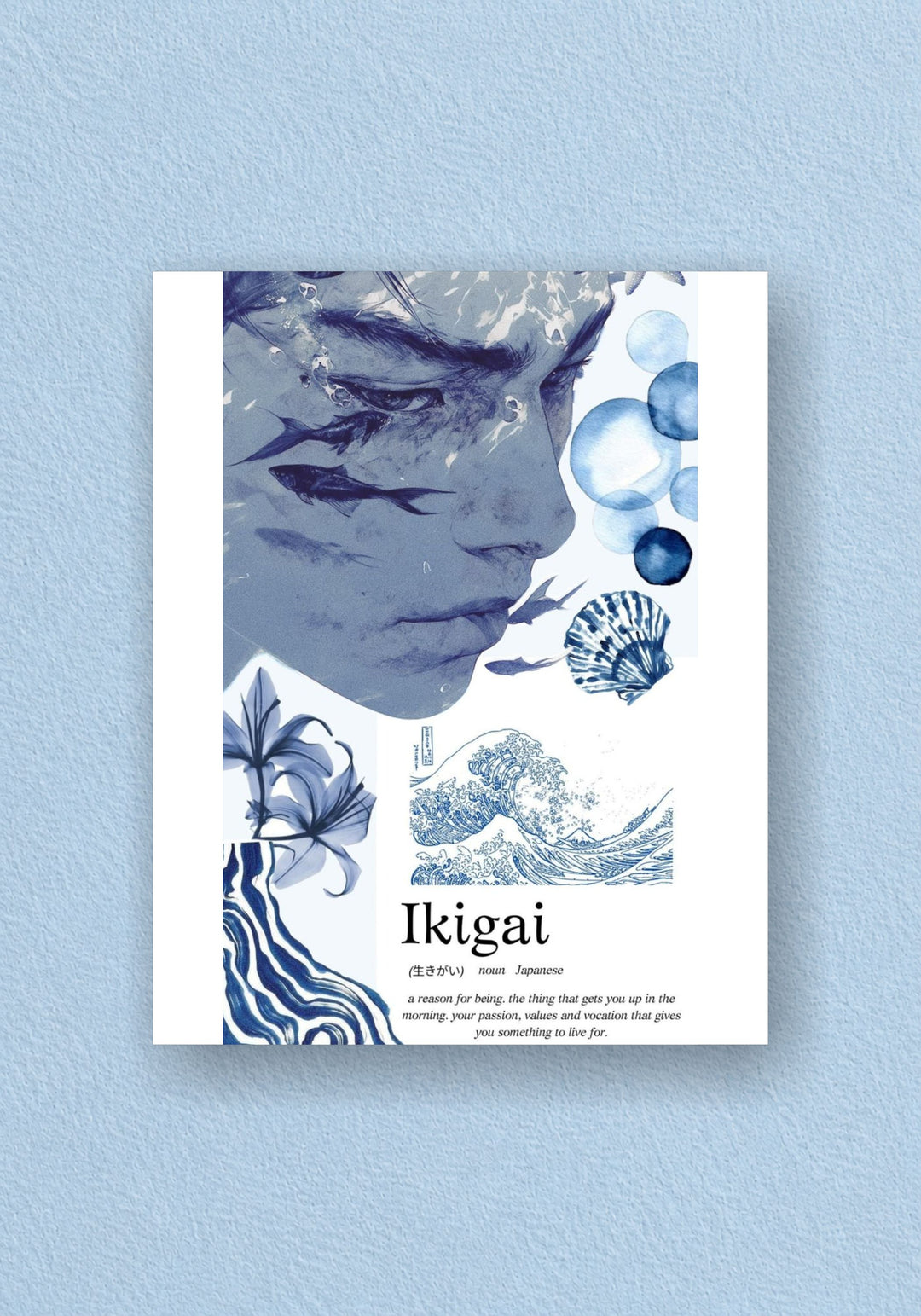 Ikigai Poster | Aesthetic Wall Art