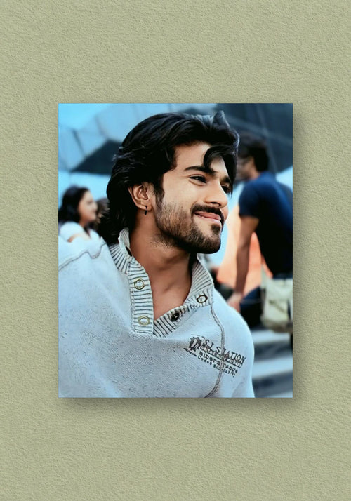 RamCharan Magadheera | Floral Shirt Youth Candid Poster – POSTERDRIP