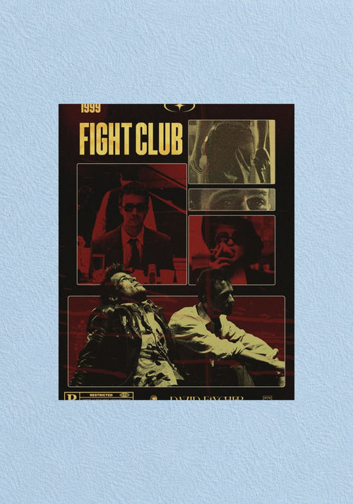 Fight Club Poster | Classic Movie Wall Art