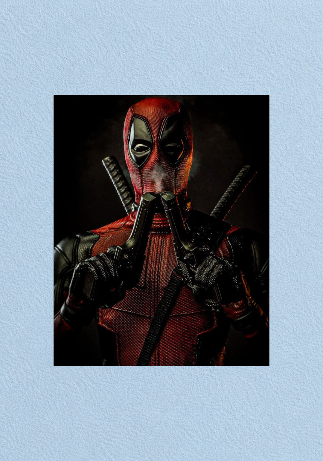 Deadpool Dark Mode Poster | Marvel Wall Art