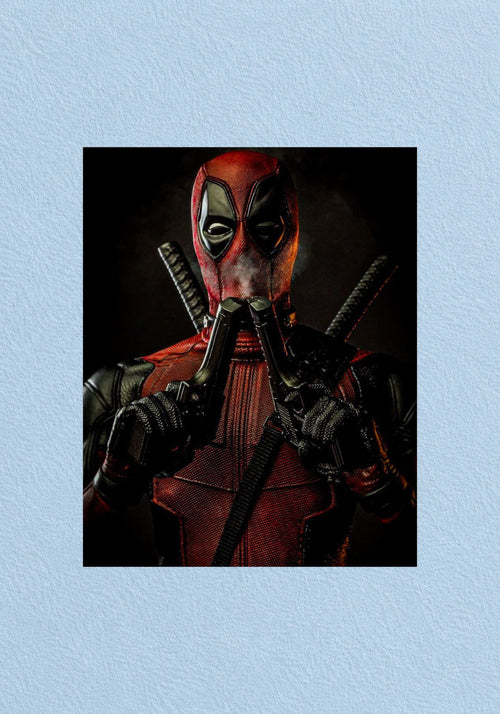 Deadpool Dark Mode Poster | Marvel Wall Art