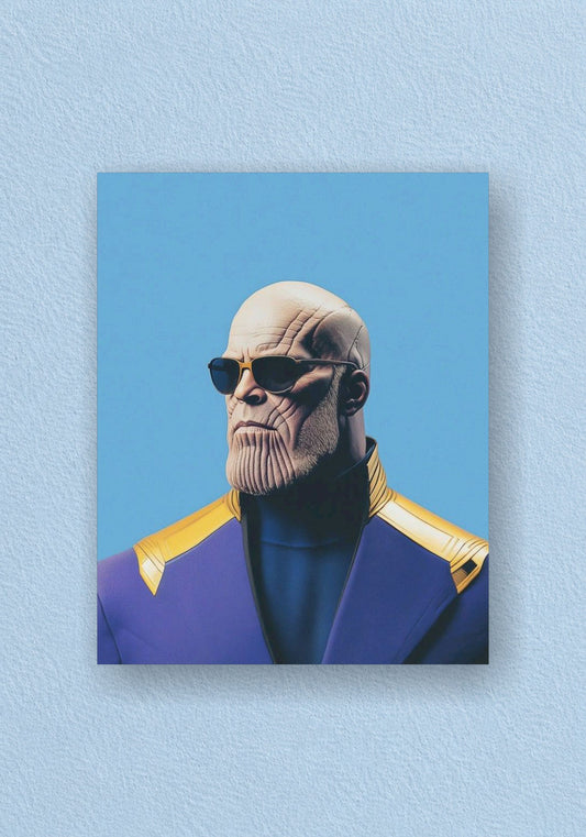 Thanos Sunglasses Poster | Marvel Wall Art