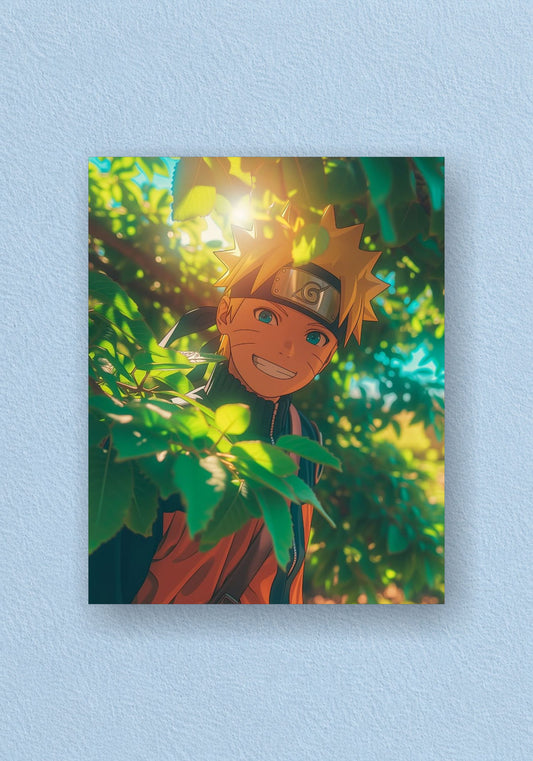 Naruto Forest Light Poster | Naruto Anime Wall Art