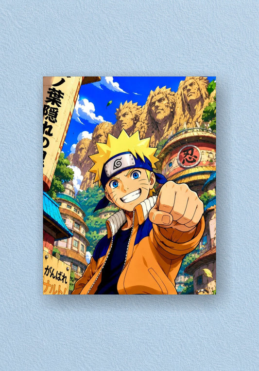 Naruto Group Poster | Naruto Anime Wall Art