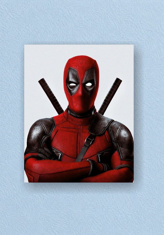 Deadpool Classic Pose Poster | Marvel Wall Art