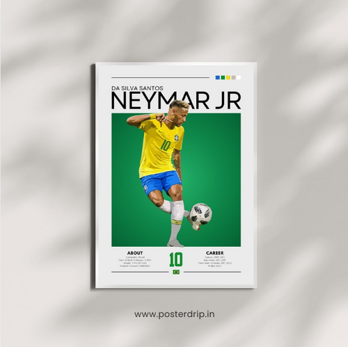 Neymar Jr In My Mind Always The Best PSG Poster