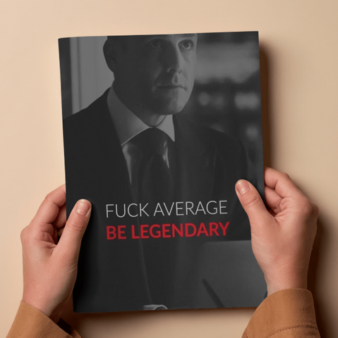 Harvey Specter Suits Be Legendary Motivational Poster