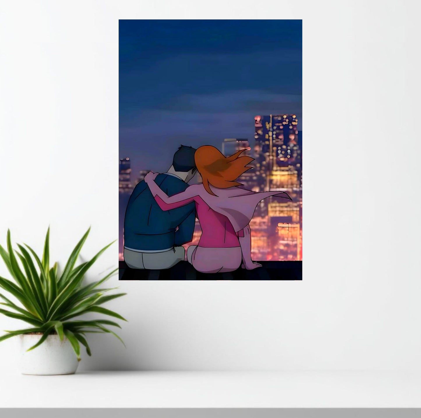 Ben 10 Love Cartoon Poster | Nostalgic Childhood Wall Art