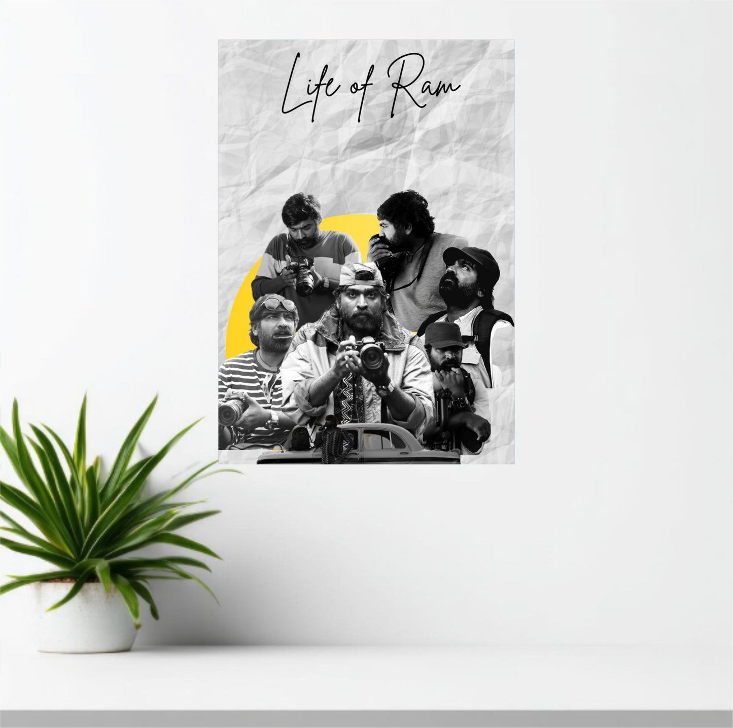 Life of Ram Poster | Emotional Telugu Drama Wall Art