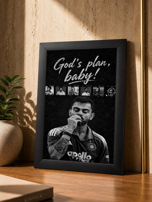 Virat Kohli – "God's Plan" Frame