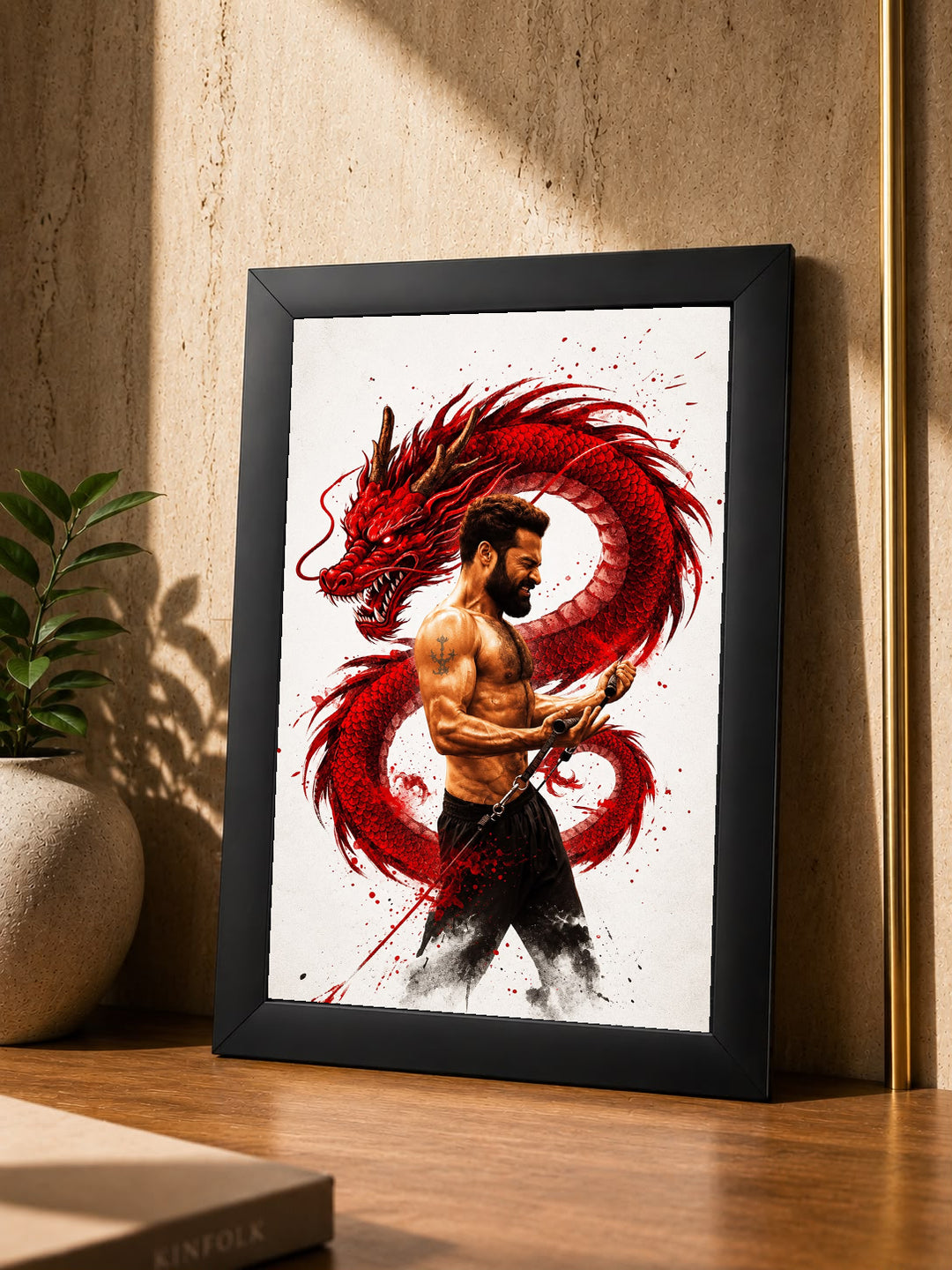 Jr. NTR – Dragon Artwork Frame