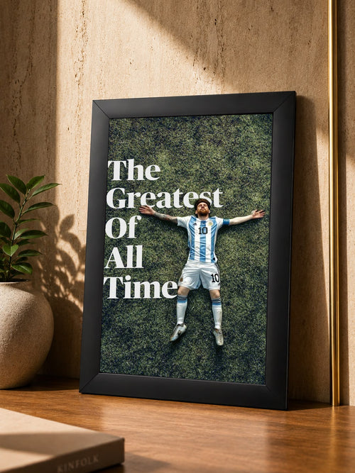 Lionel Messi – "The Greatest of All Time" Frame
