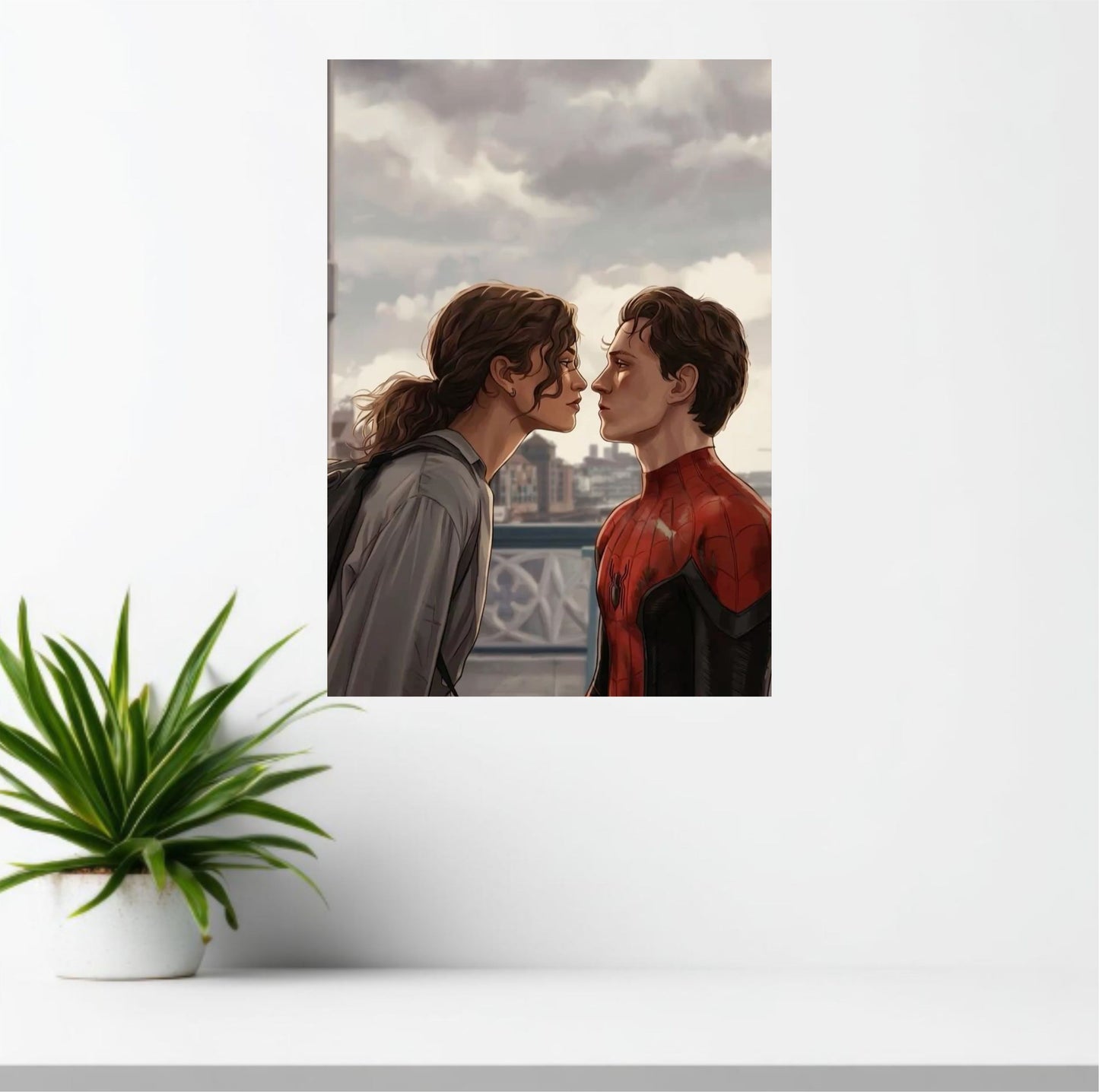 Spider-Man Homecoming Zendaya Peter Parker Poster | Marvel Wall Art